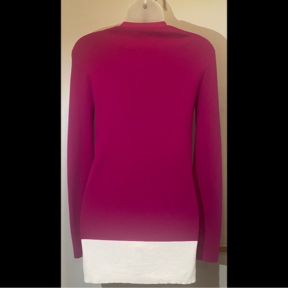 Chris Benz Colorblock Cardigan Sweater size L Cotton - Picture 3 of 4